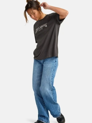 T-shirt z nadrukiem Billabong czarny