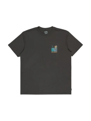 T-shirt z nadrukiem Billabong czarny