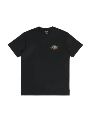 T-shirt z nadrukiem Billabong czarny