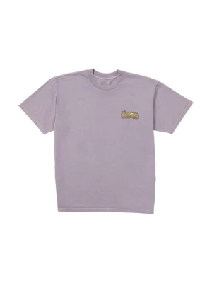 T-shirt z nadrukiem Billabong fioletowy