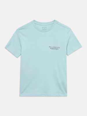 T-shirt z nadrukiem Billabong jasnoniebieski