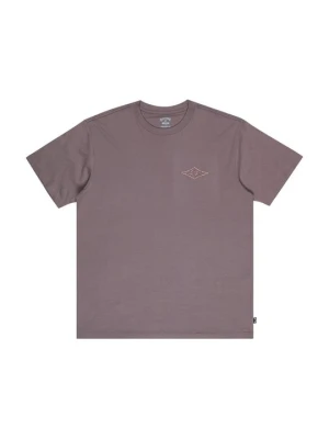 T-shirt z nadrukiem Billabong liliowy