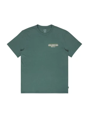 T-shirt z nadrukiem Billabong miętowy