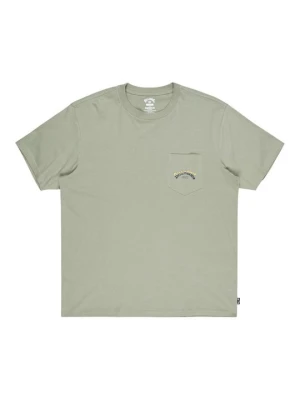 T-shirt z nadrukiem Billabong miętowy