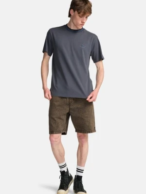 T-shirt z nadrukiem Billabong niebieski