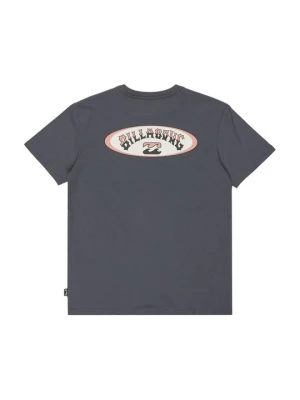T-shirt z nadrukiem Billabong niebieski