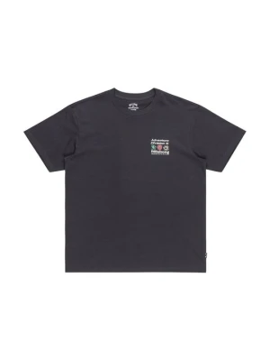 T-shirt z nadrukiem Billabong niebieski