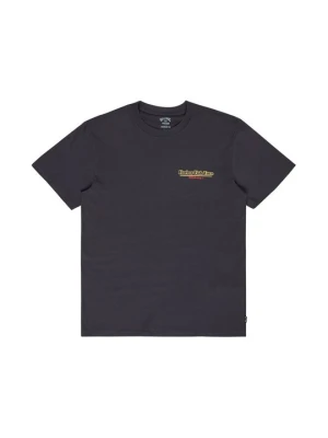 T-shirt z nadrukiem Billabong niebieski