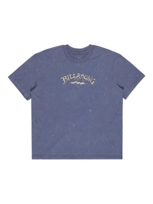 T-shirt z nadrukiem Billabong niebieski