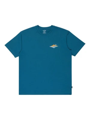 T-shirt z nadrukiem Billabong morski
