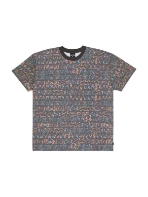 T-shirt z nadrukiem Billabong szary