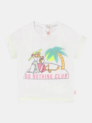 T-shirt z nadrukiem Billieblush biały