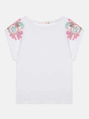 T-shirt z nadrukiem Billieblush biały