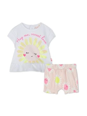 T-shirt z nadrukiem Billieblush różowy
