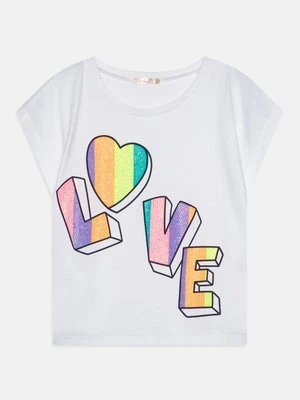 T-shirt z nadrukiem Billieblush biały