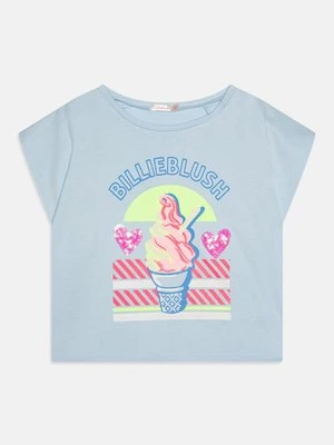 T-shirt z nadrukiem Billieblush jasnoniebieski