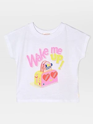 T-shirt z nadrukiem Billieblush biały