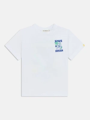 T-shirt z nadrukiem Billieblush biały