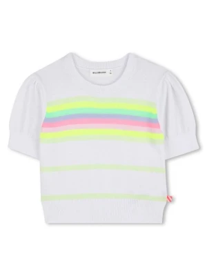 T-shirt z nadrukiem Billieblush biały