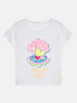 T-shirt z nadrukiem Billieblush biały