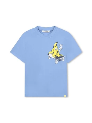 T-shirt z nadrukiem Billieblush jasnoniebieski