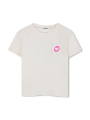 T-shirt z nadrukiem Billieblush mleczny