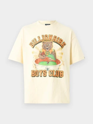 T-shirt z nadrukiem Billionaire Boys Club beżowy