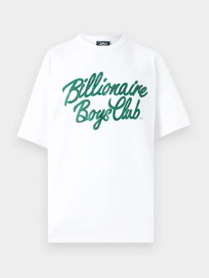 T-shirt z nadrukiem Billionaire Boys Club biały