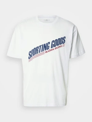 T-shirt z nadrukiem Björn Borg biały