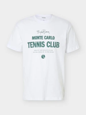 T-shirt z nadrukiem Björn Borg biały