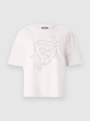 T-shirt z nadrukiem Blauer