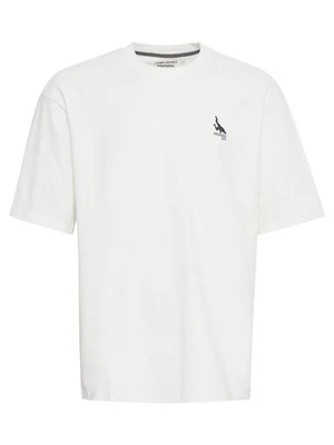 T-shirt z nadrukiem Blend biały