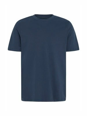 T-shirt z nadrukiem Blend niebieski