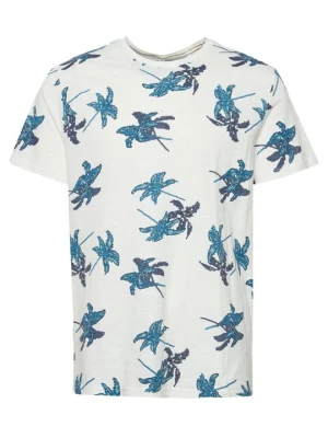 T-shirt z nadrukiem Blend biały