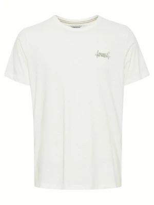T-shirt z nadrukiem Blend biały