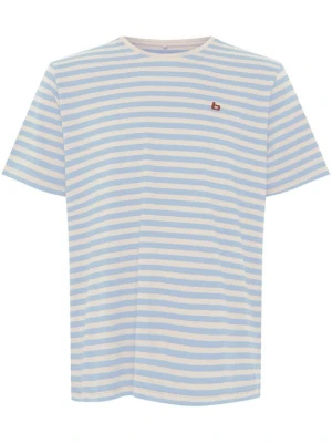 T-shirt z nadrukiem Blend niebieski