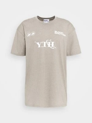 Zdjęcie produktu T-shirt z nadrukiem Blood Brother beżowy