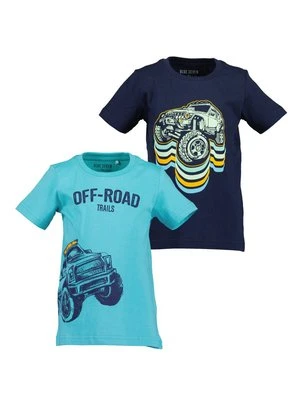 T-shirt z nadrukiem BLUE SEVEN