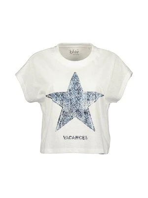 T-shirt z nadrukiem BLUE SEVEN