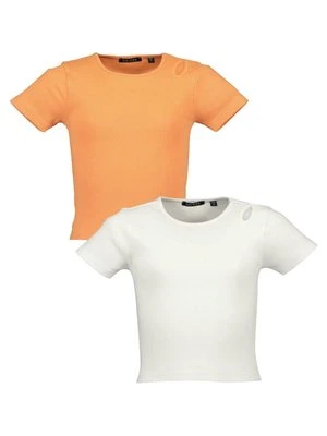 T-shirt z nadrukiem BLUE SEVEN biały