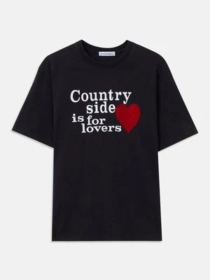 T-shirt z nadrukiem BLUEMARBLE