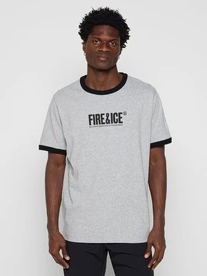 T-shirt z nadrukiem Bogner Fire + Ice