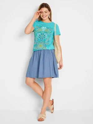 T-shirt z nadrukiem bonprix