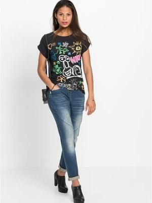 T-shirt z nadrukiem bonprix