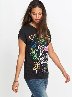 Zdjęcie produktu T-shirt z nadrukiem BonPrix czarny