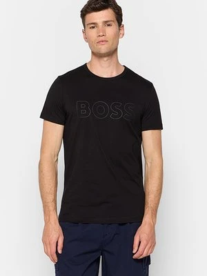 T-shirt z nadrukiem Boss