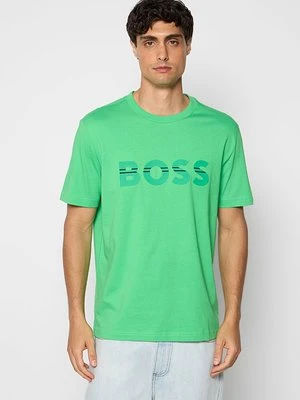 T-shirt z nadrukiem Boss