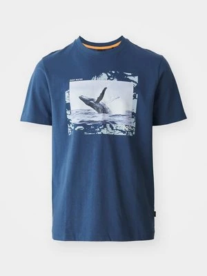 T-shirt z nadrukiem Boss