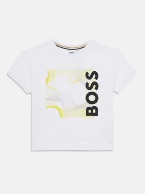 T-shirt z nadrukiem Boss