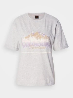 T-shirt z nadrukiem Boss